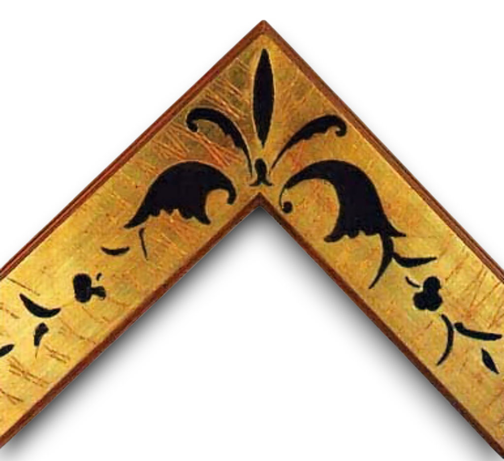 Florentin or motifs noirs