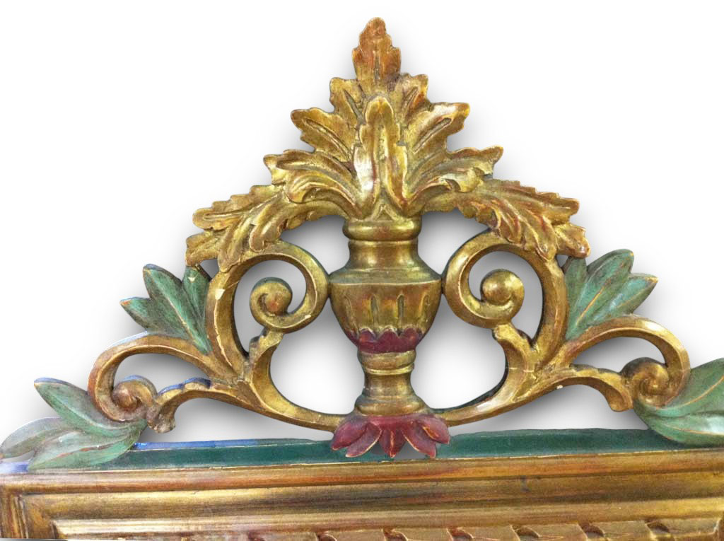 Sculpté fougère or