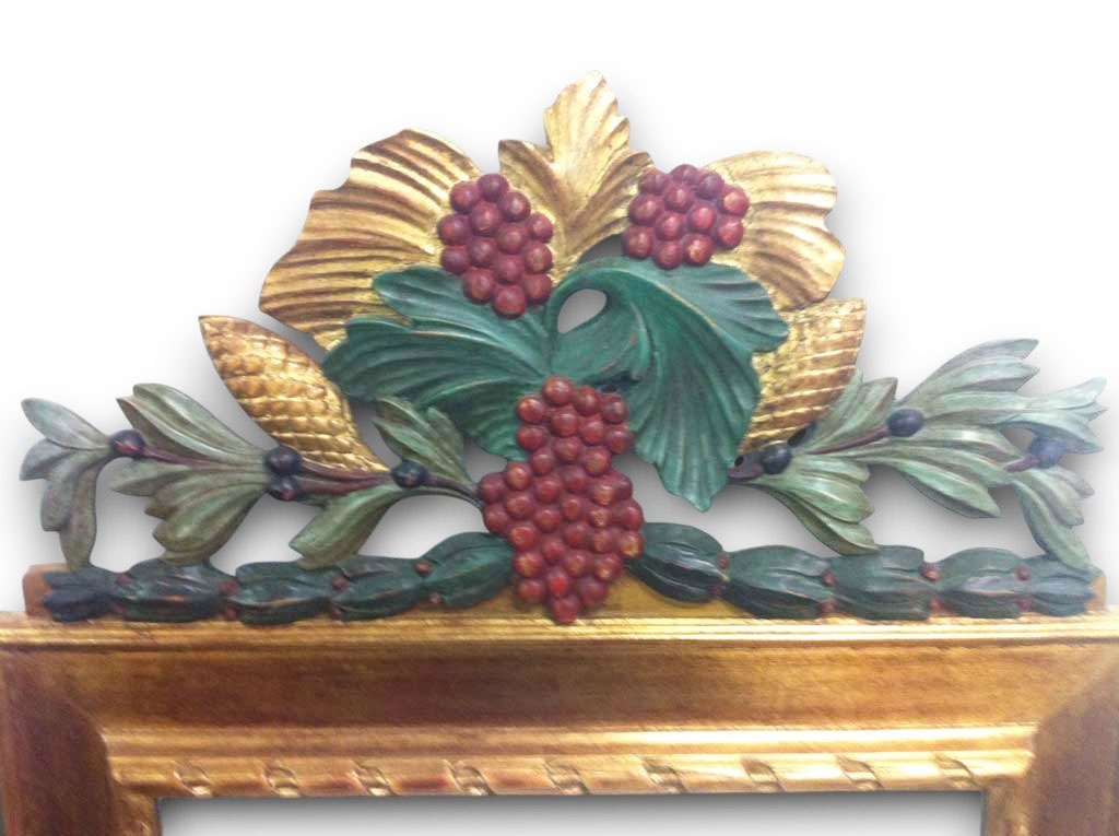 Sculpté feuilles de vigne