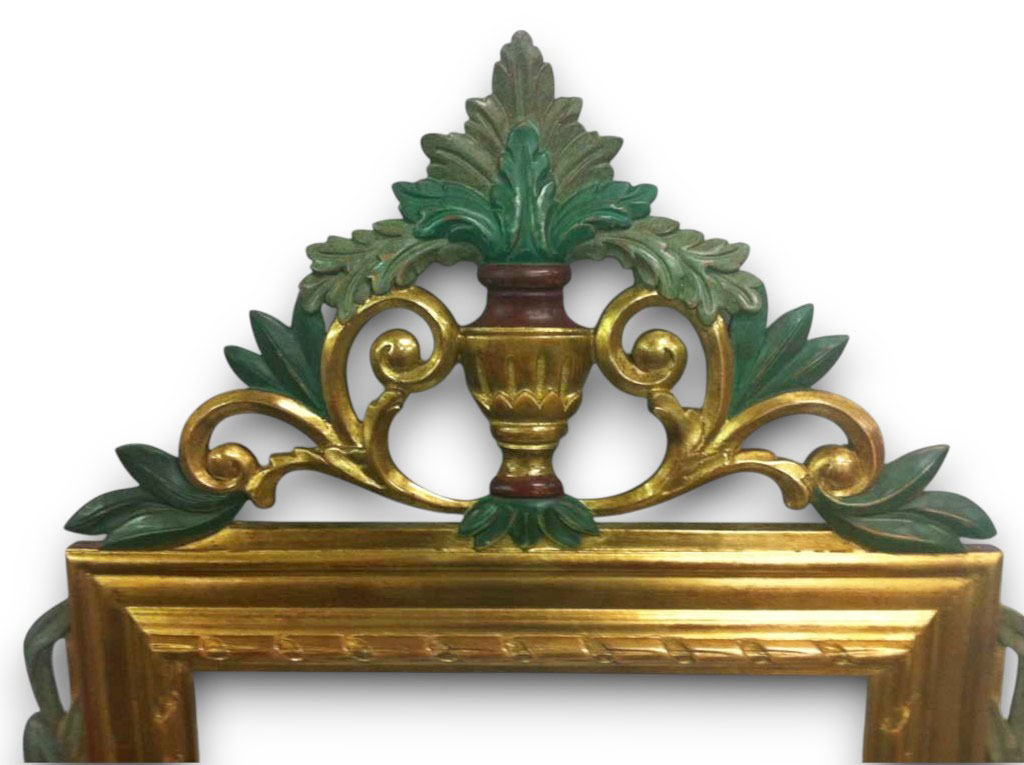 Sculpté fougère verte