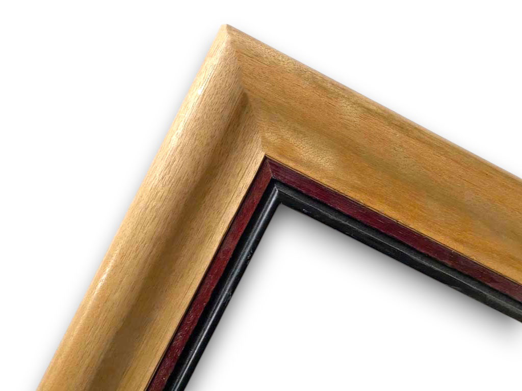 Placage citronnier et amarante