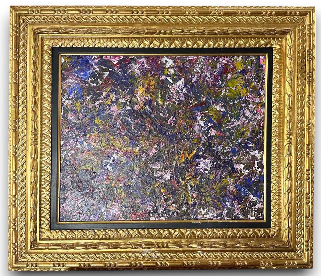 sculpté XVIIème siècle or (Peinture de Veran)