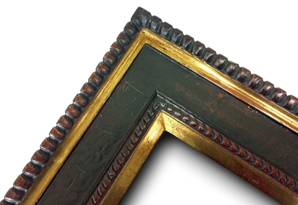 Sculpté gorge et filet or