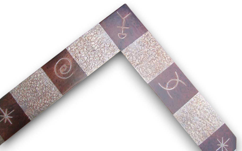 Bamako argent 2 assiettes