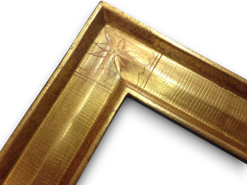 Gravé or filets sisyphe tranches noires