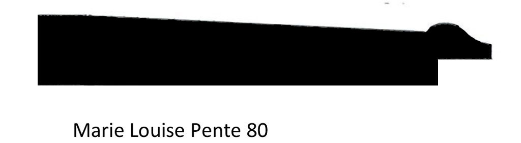 Cadre Marie-Louise pente 80