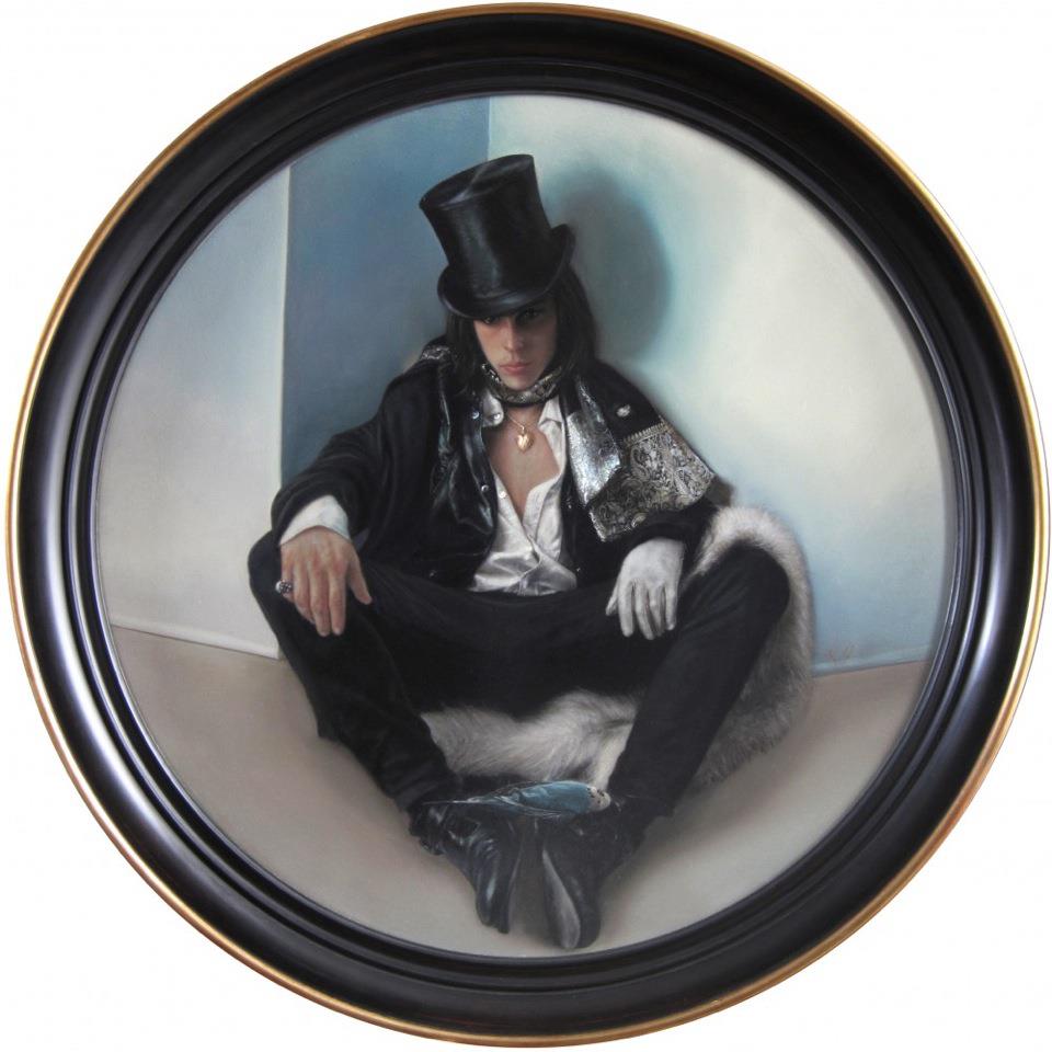 Noir filet et dos or (Ken Yang)